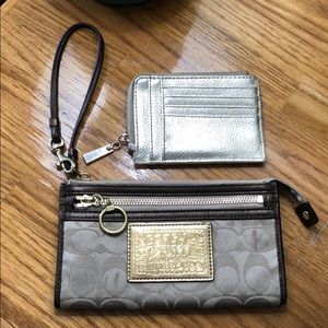 Coach wristlet